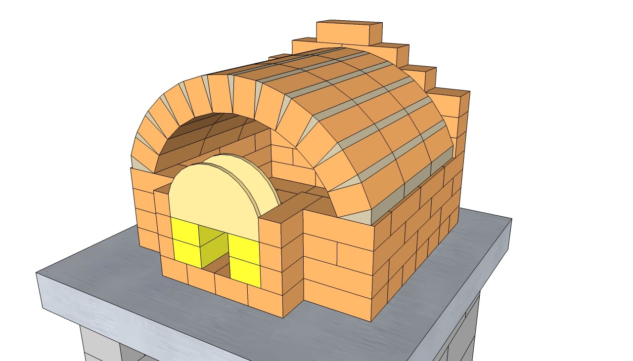 Outdoor Brick Pizza Oven Plans