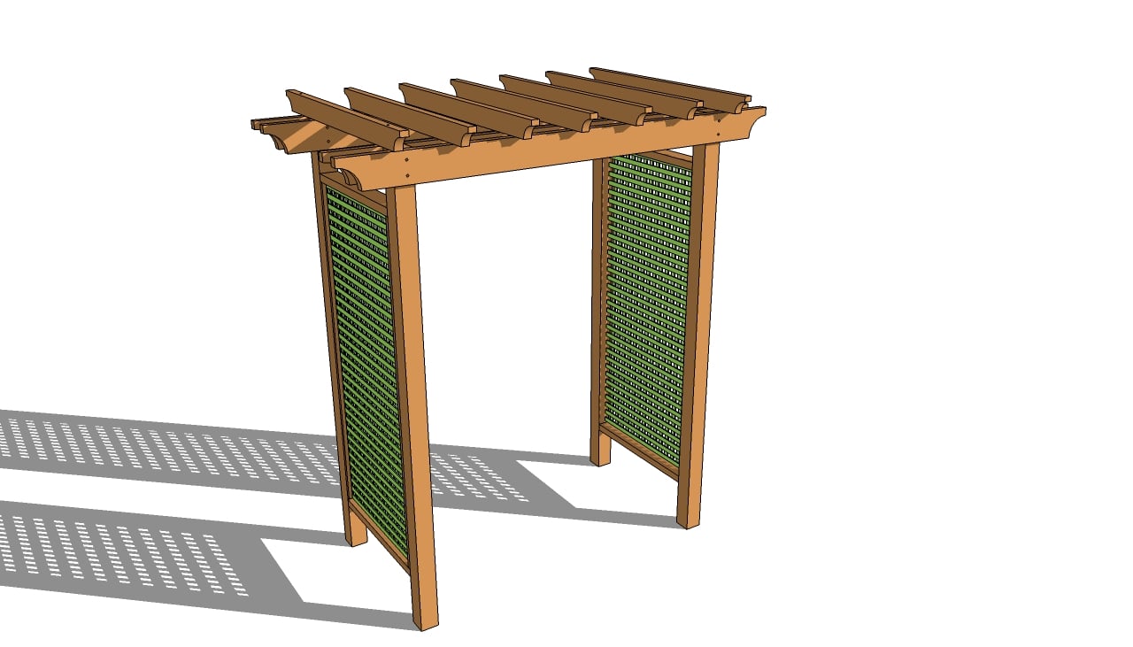  Garden Arbor Free Arbor Plans How to build an arbor with bench plans