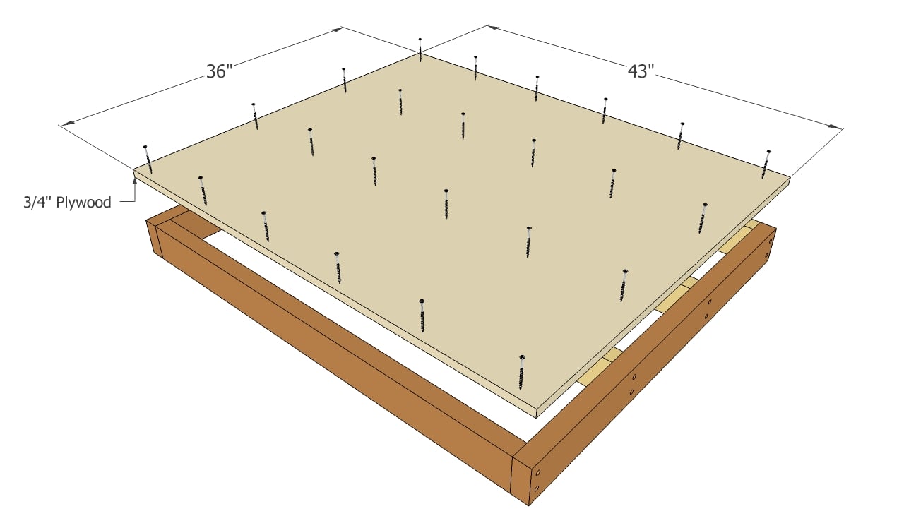 Sally: Build shed using plywood