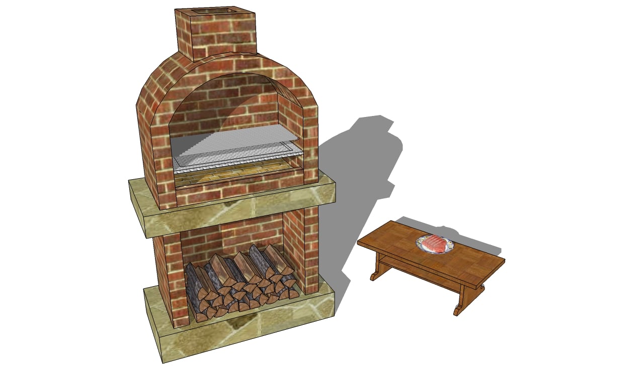 Outdoor barbeque designs | MyOutdoorPlans | Free ...