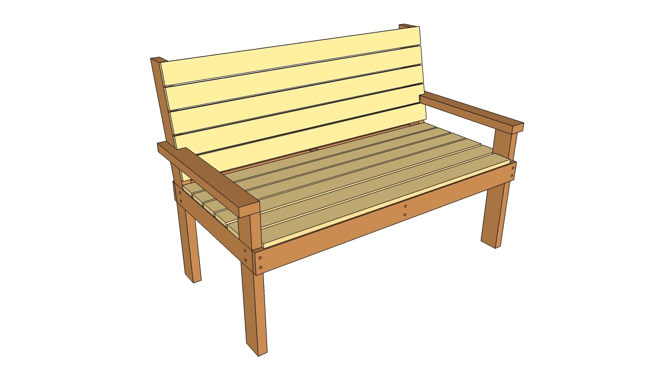 Benches Outdoor Plans