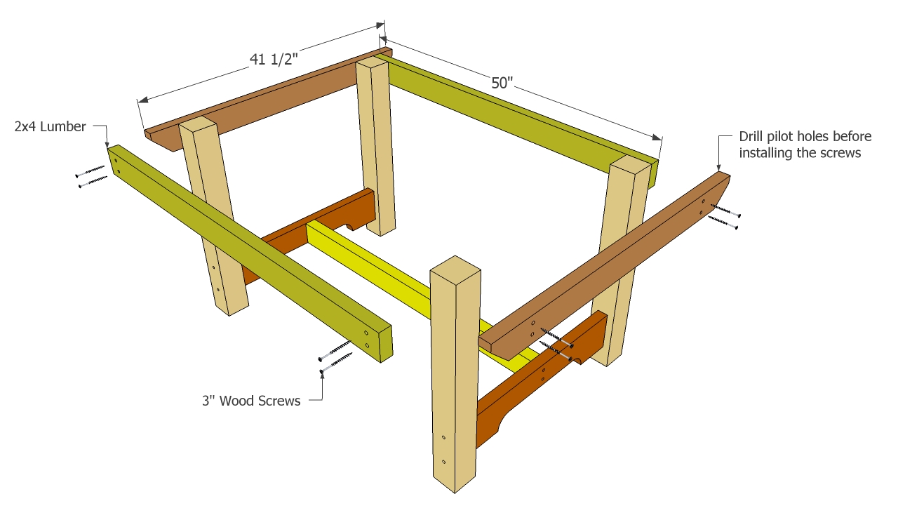 Free Outdoor Wood Table Plans | Beginner Woodworking Project