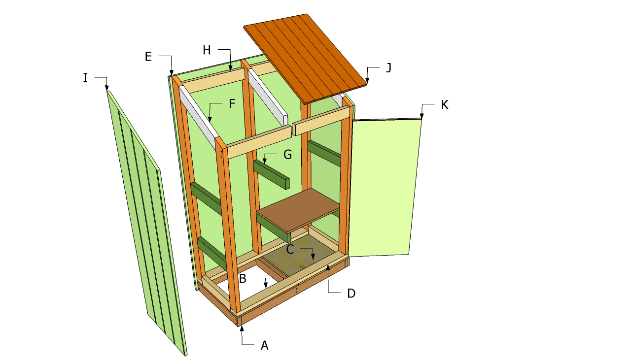 Wood Storage Shed Plans Free