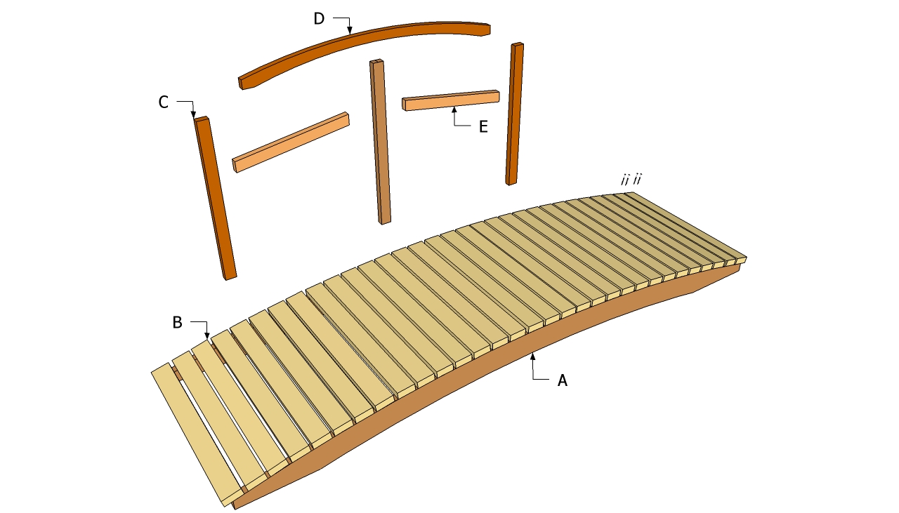 Arched Garden Bridge Plans