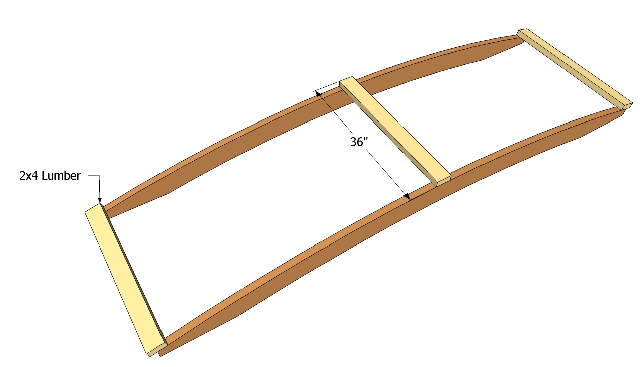 Wood Work Arched Footbridge Plans Download | Woodworking Plans