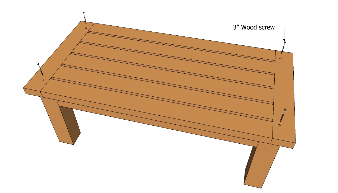 Patio Table Plans