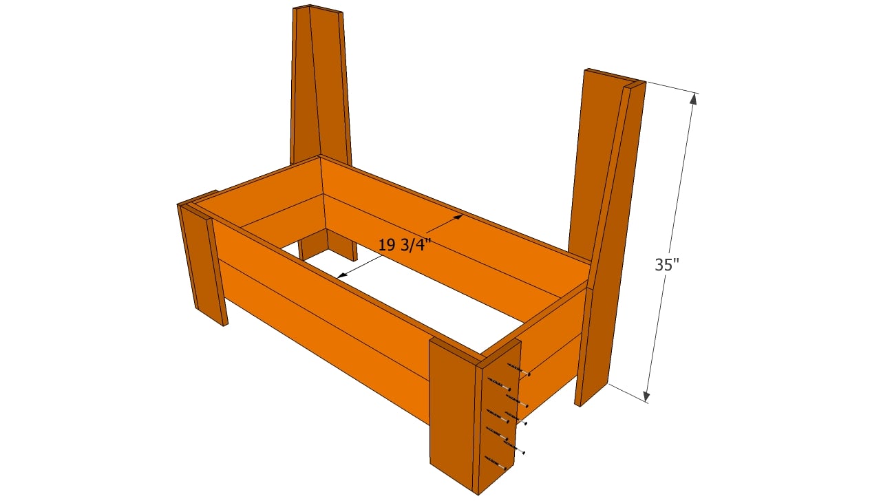 Outdoor Bench with Storage Plans