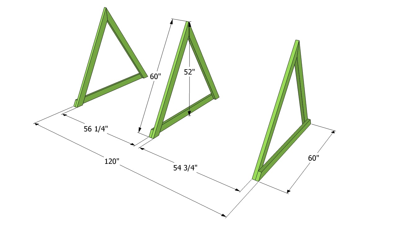 Building the a frame