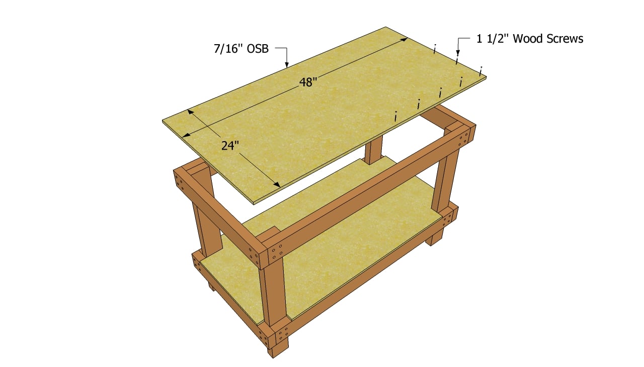 How To Build A Woodworking Bench Plans