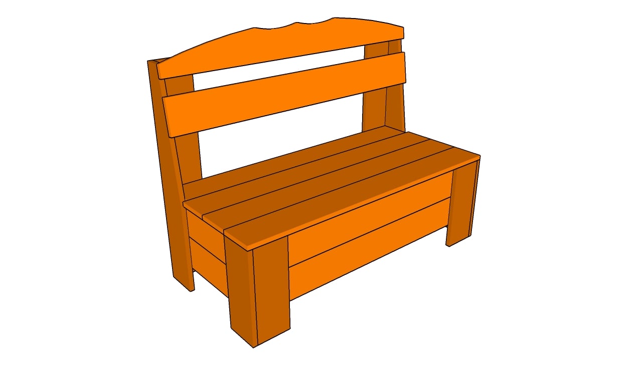 Wooden Storage Bench Plans Free