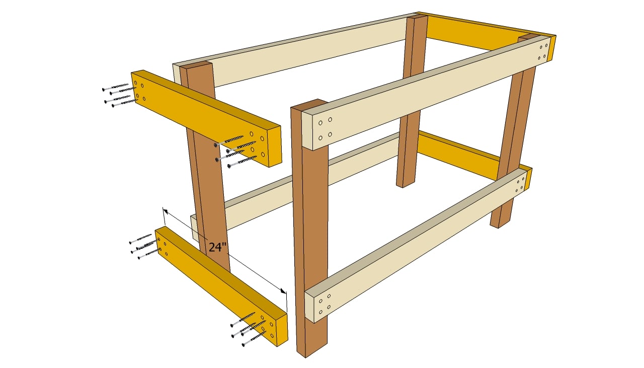 2X4 Workbench Plans