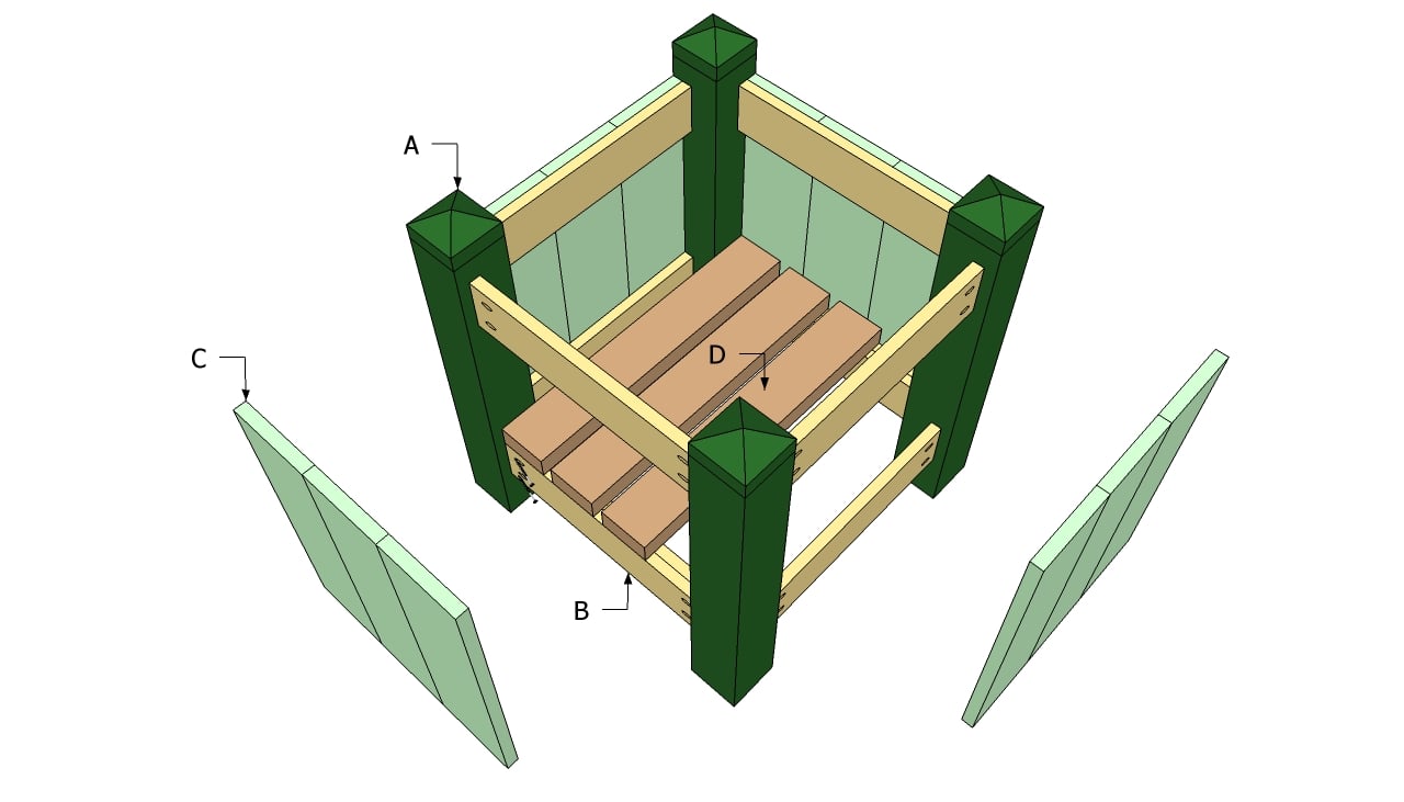 Large planter plans free