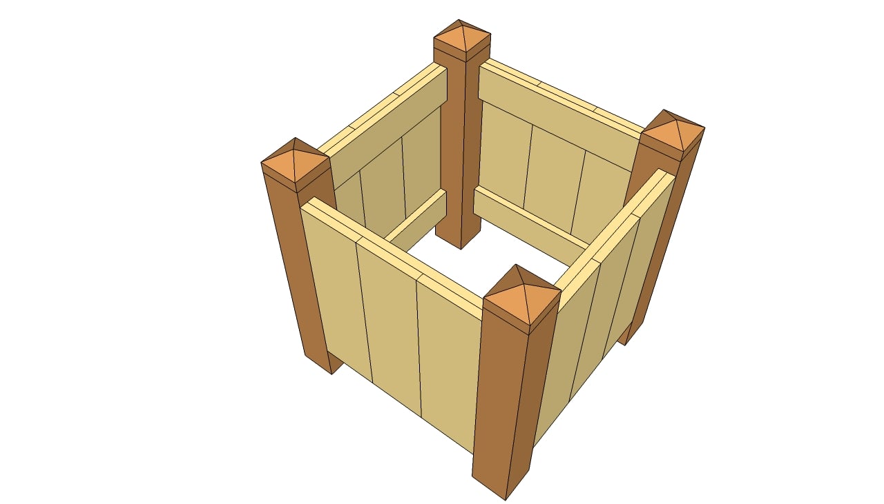 Outdoor planter plans | Free Outdoor Plans - DIY Shed, Wooden 