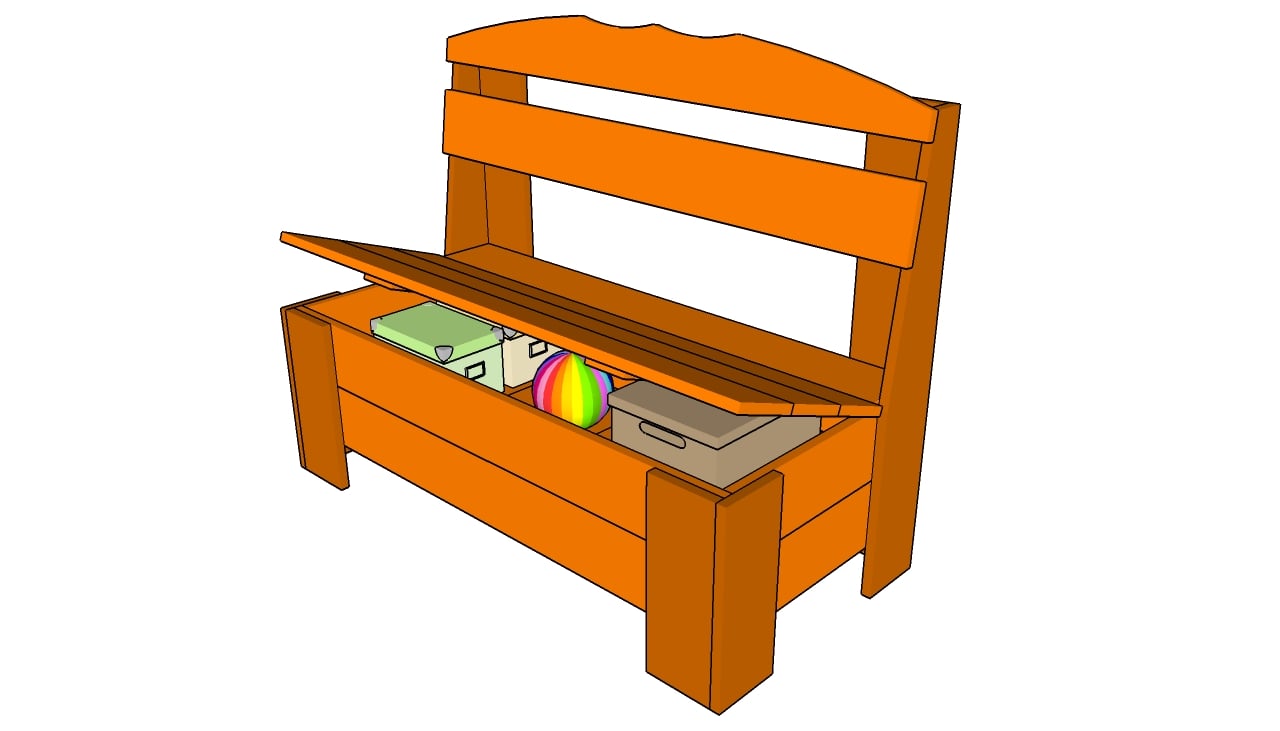 Plans For A Wooden Bench With Storage | scyci.com