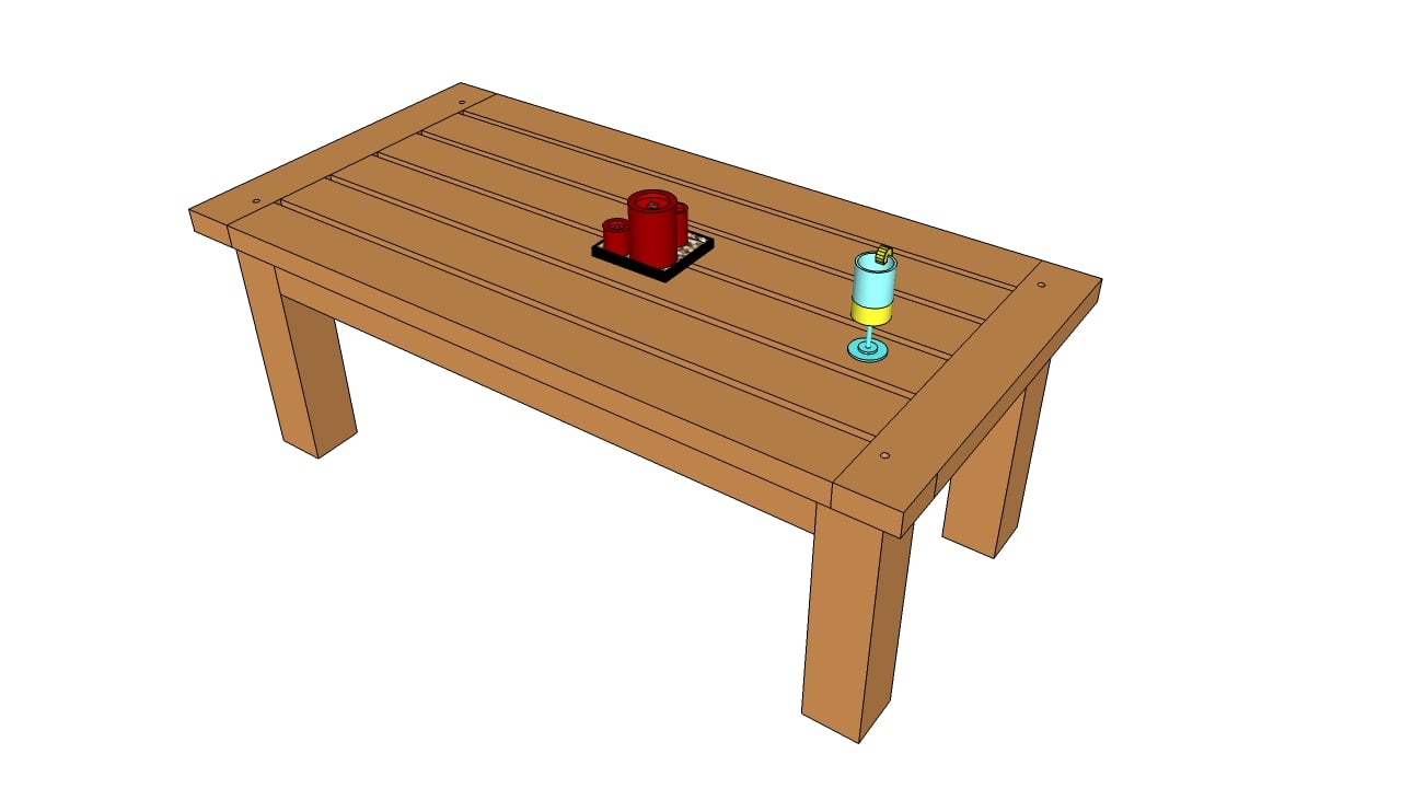 Wooden Table Plans | MyOutdoorPlans | Free Woodworking 