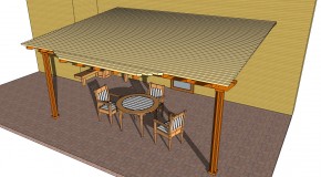 DIY Attached Pergola Plans Free