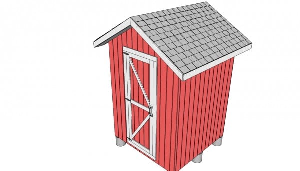 Small shed door plans