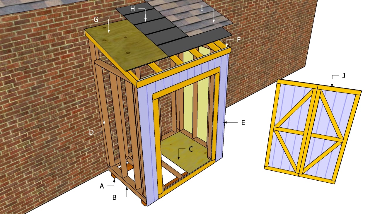 Diy Lean To Shed Plans PDF Woodworking