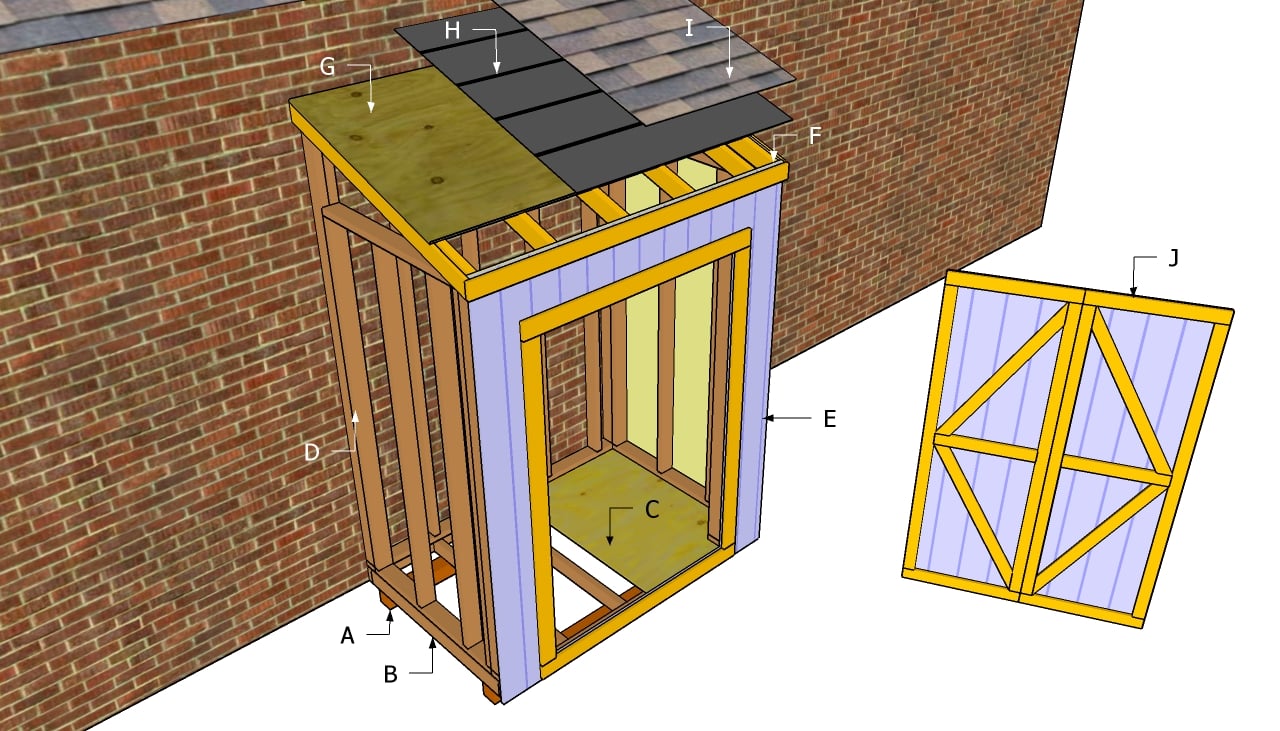 Building a Lean to Shed Plans