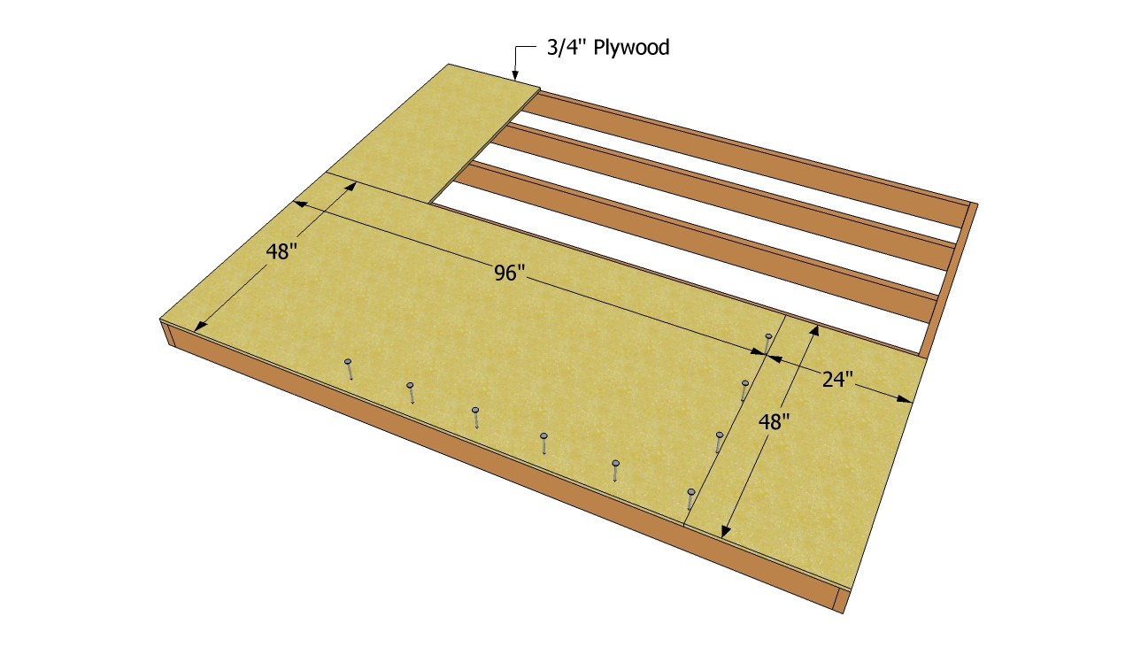 Shed Floor Plywood