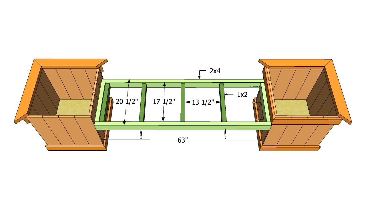 Woodworking Deck planter bench plans free Plans PDF Download Free 