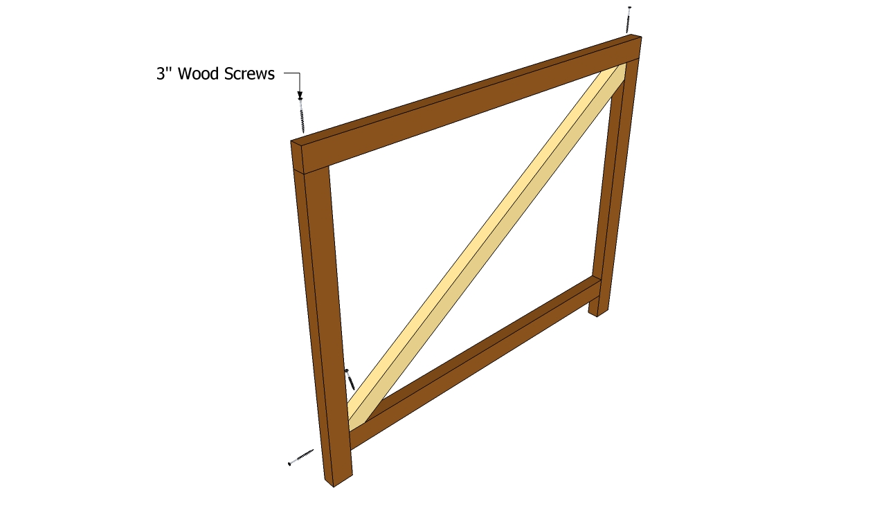 Building a Wood Gate Frame