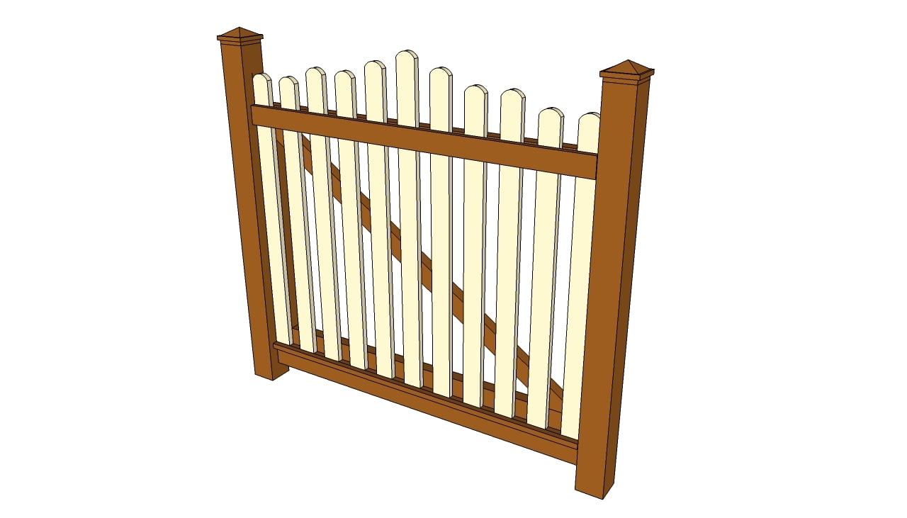 Garden Gate Plans | MyOutdoorPlans | Free Woodworking Plans and