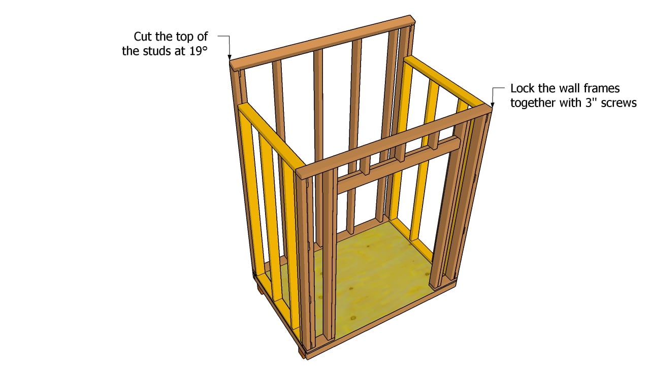 Wood Lean to Shed Plans