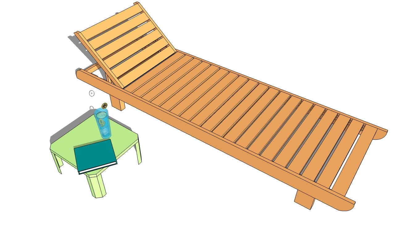 Lounge Chair Plans | MyOutdoorPlans | Free Woodworking Plans and