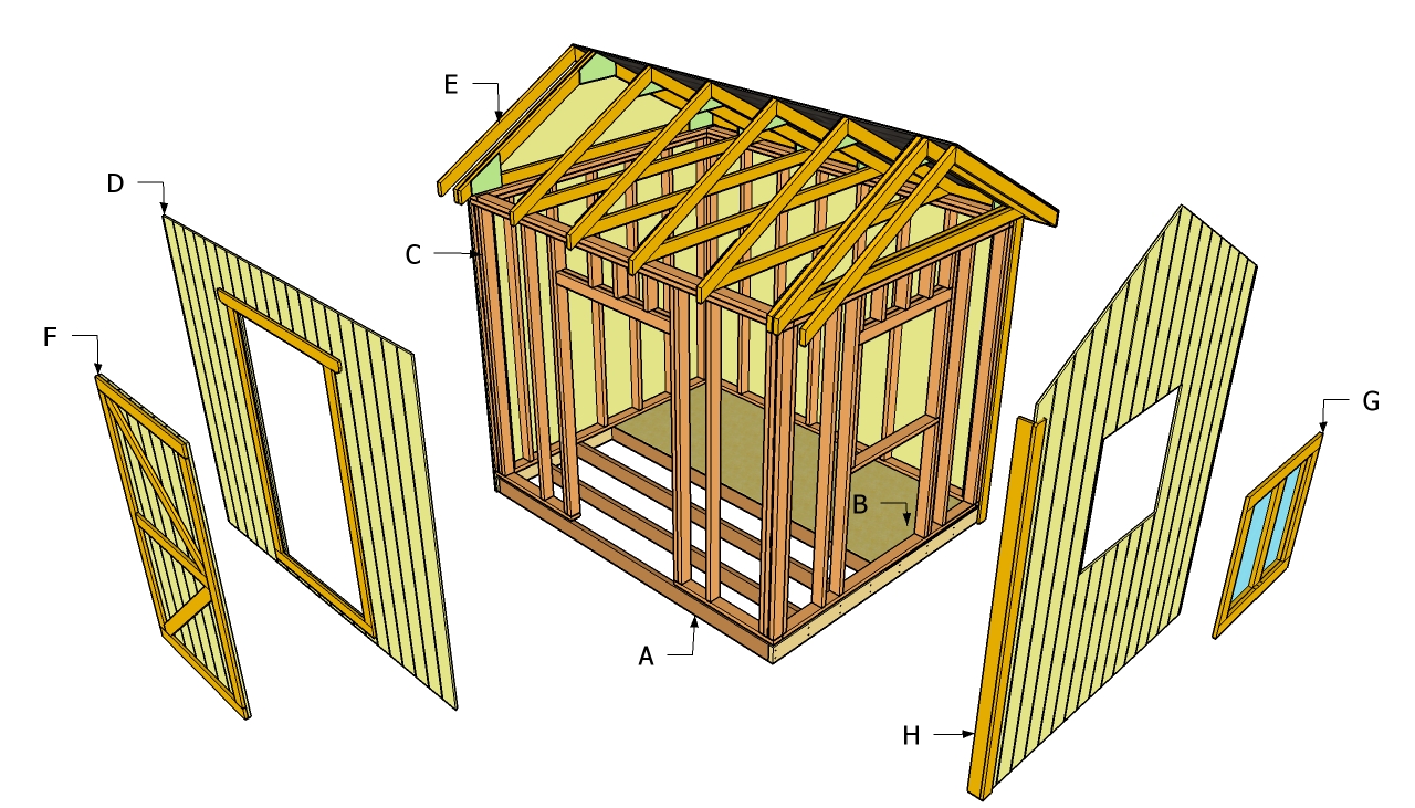 Outdoor Shed Building Plans