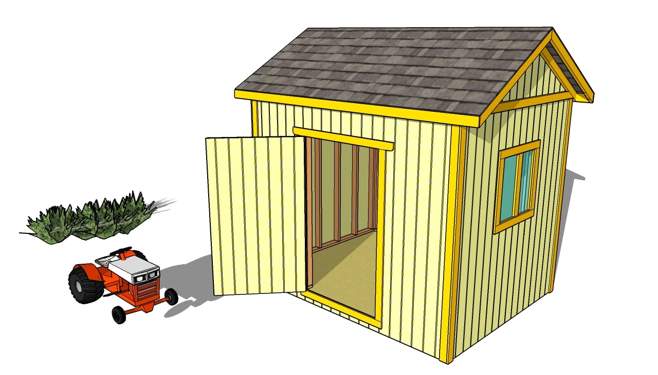 Small Outdoor Shed Plans