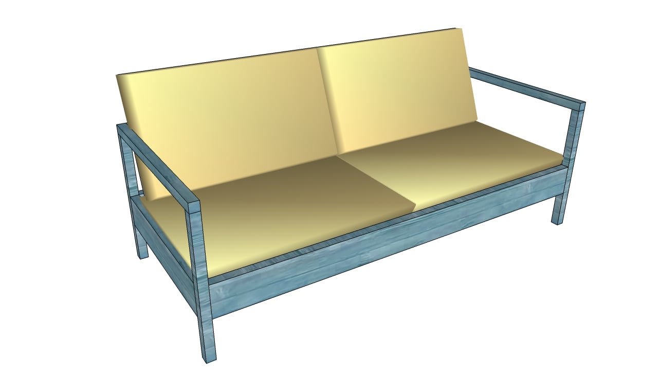 Outdoor Sofa Plans  Free Outdoor Plans - DIY Shed, Wooden Playhouse 