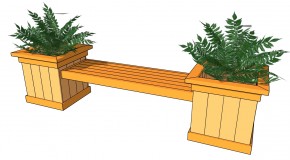 Planter Bench Plans