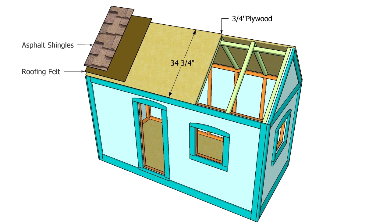 PDF DIY Diy Playhouse Roof Download diy corner tv stand 