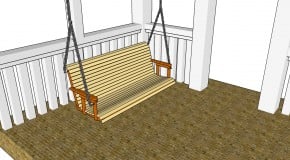 Free Printable Porch Swing Plans