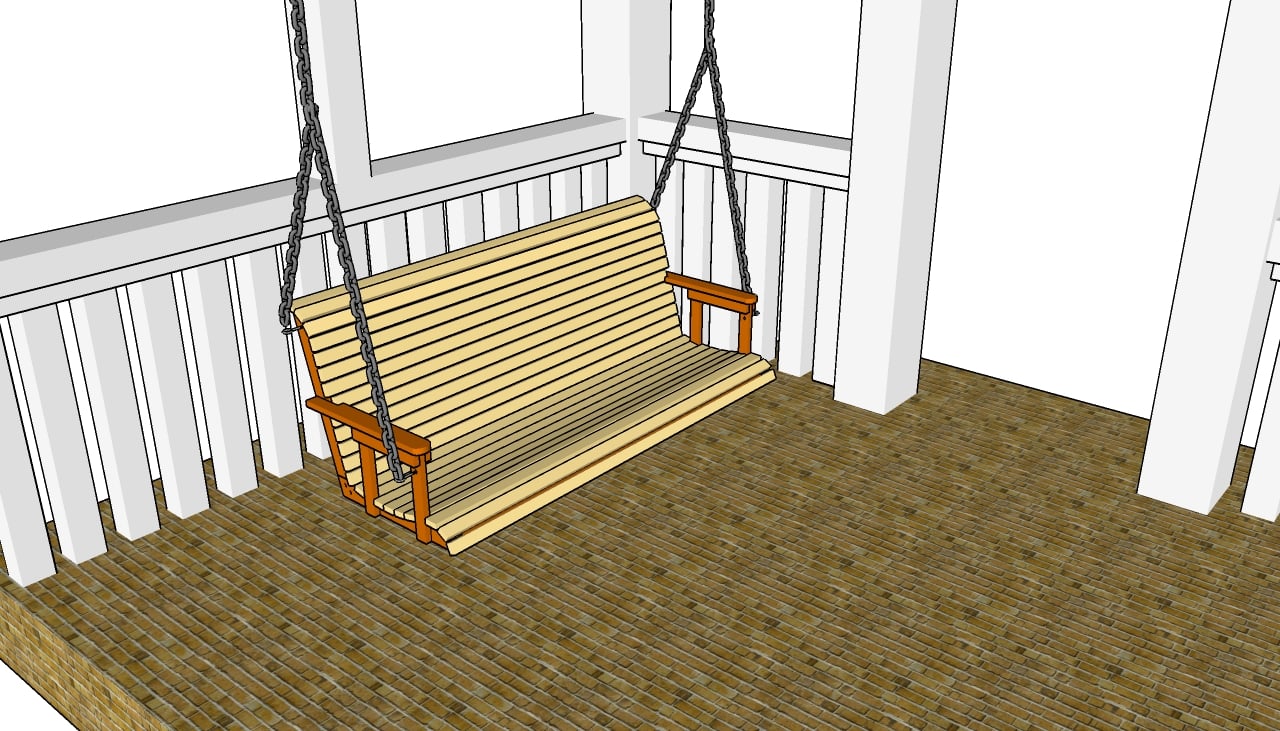 Free Porch Swing Plans | Free Outdoor Plans - DIY Shed, Wooden ...