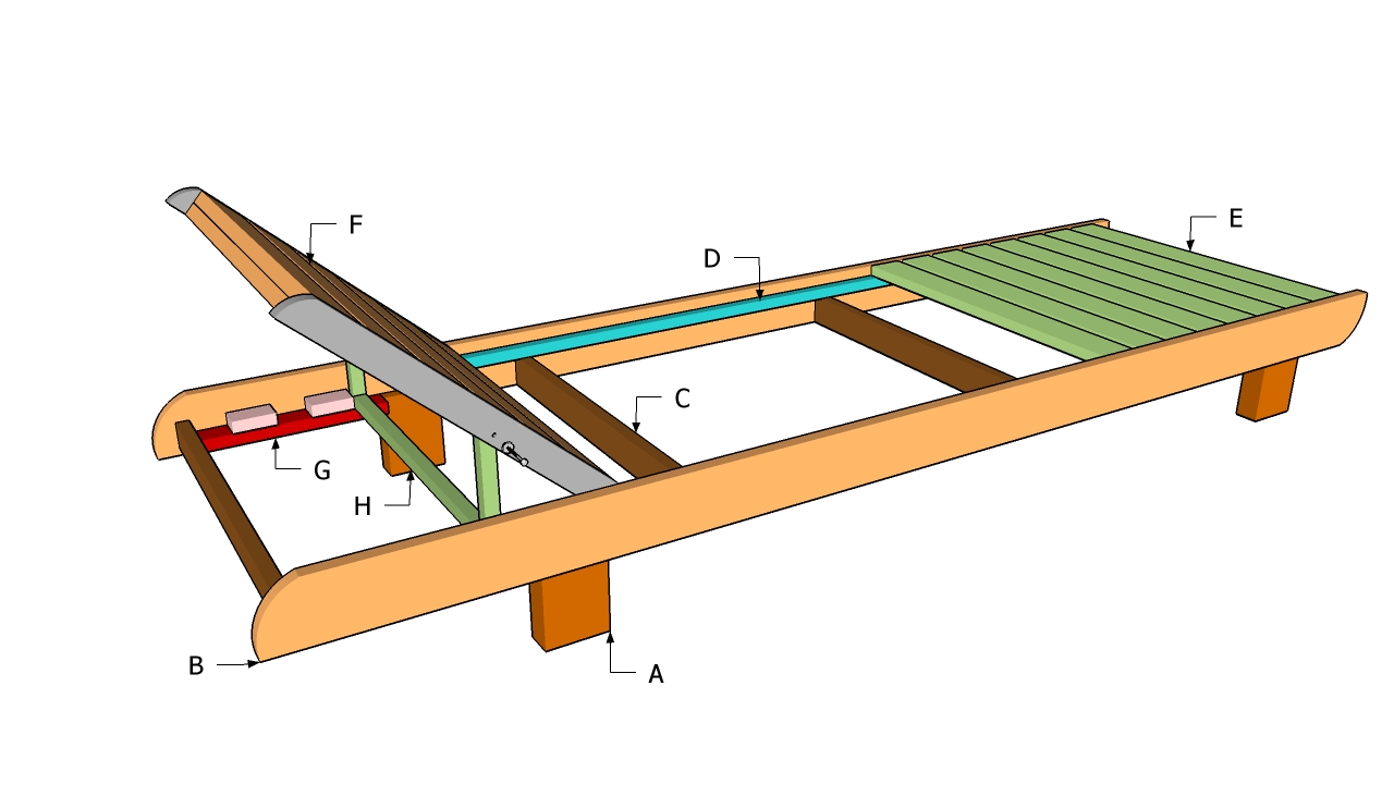 Wooden Lounge Chair Plans