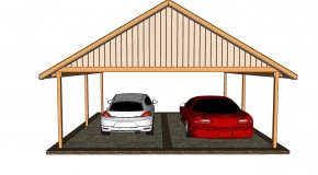 Double carport plans