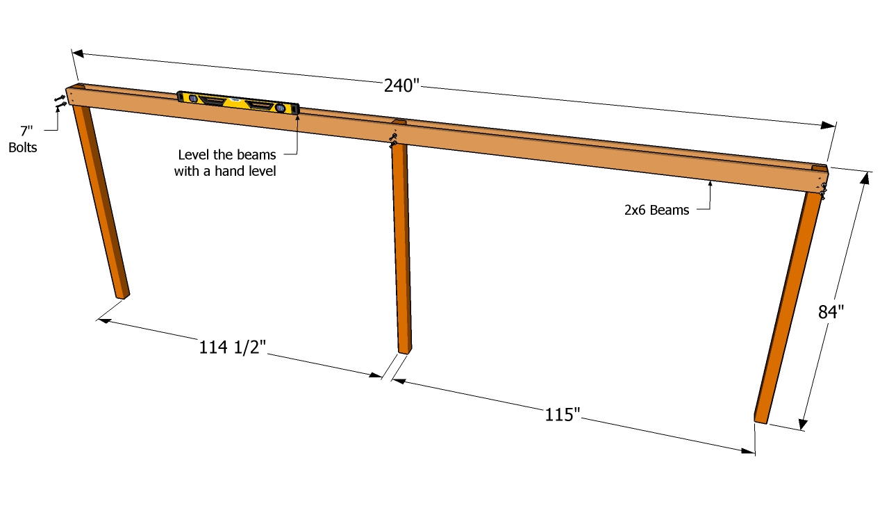 Post And Beam Carport Plans Free