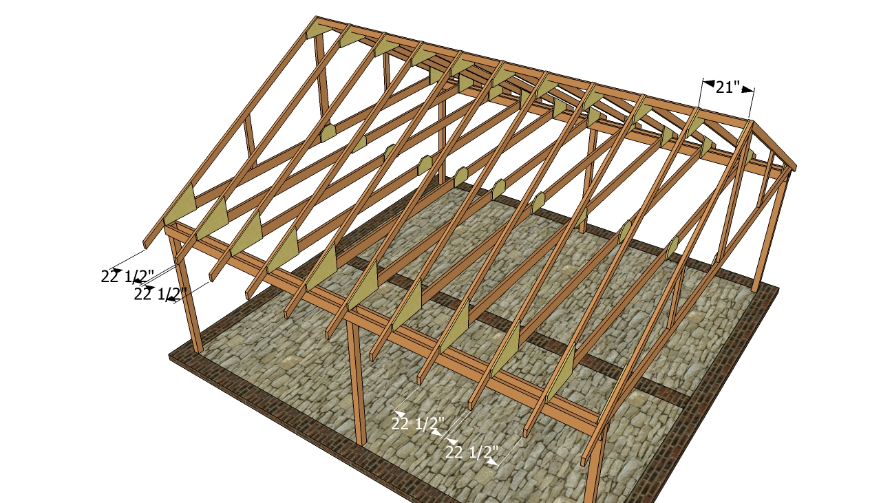 This is Build shed roof truss  Issa
