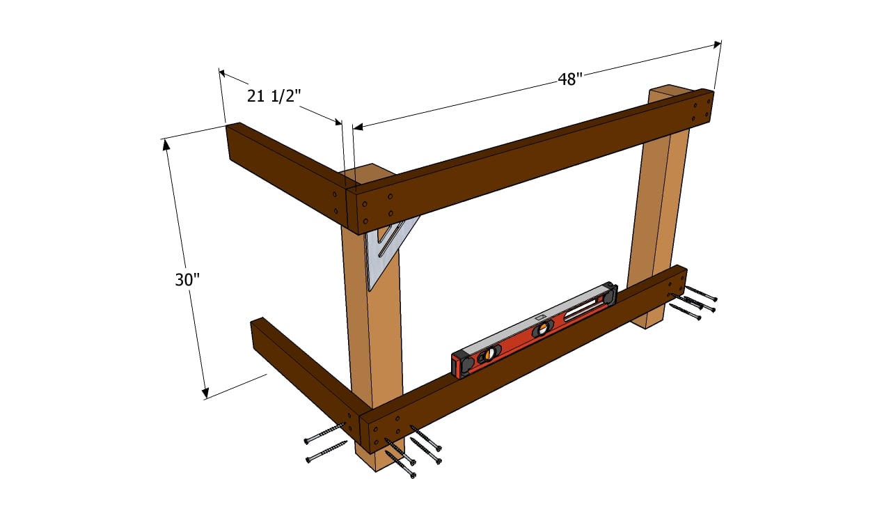 DIY Wood Workbench Plans