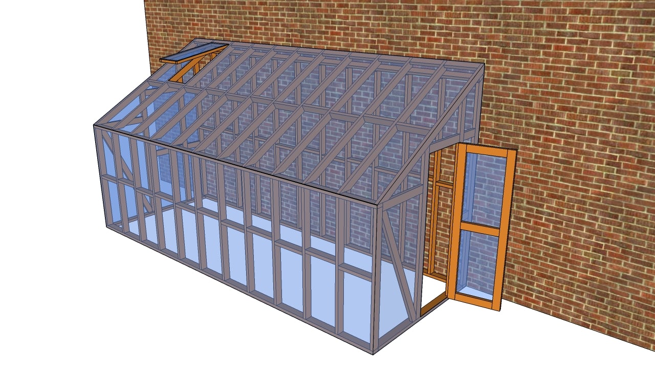 Lean To Greenhouse Plans Pictures to pin on Pinterest