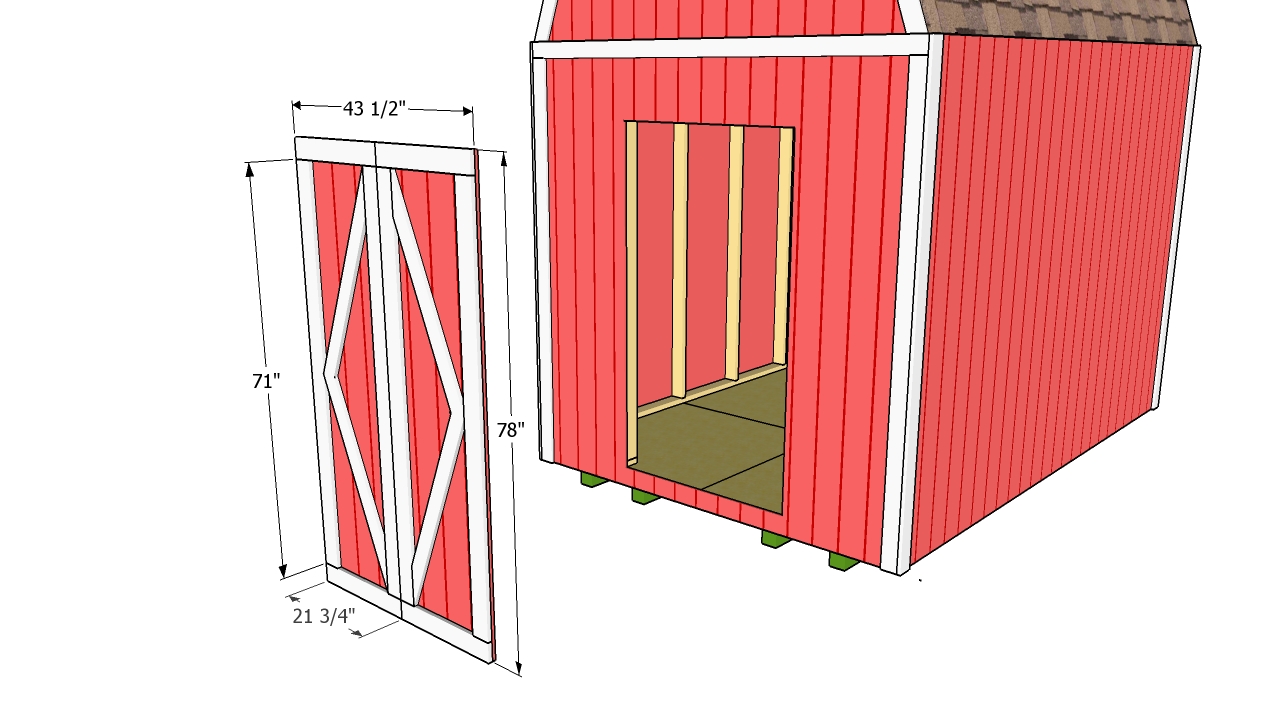 koras : Plans for shed door