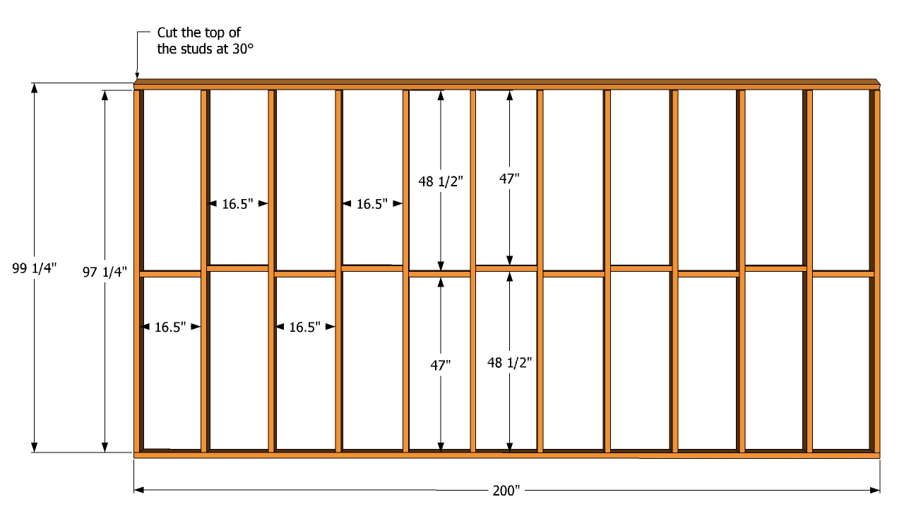 Simple Lean to Greenhouse Plans