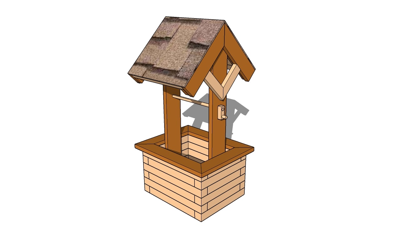 Wishing Well Planter Plans