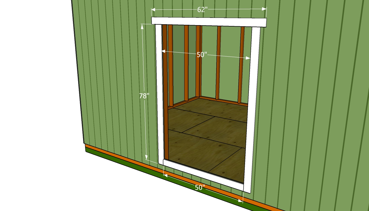 Double Shed Door Plans