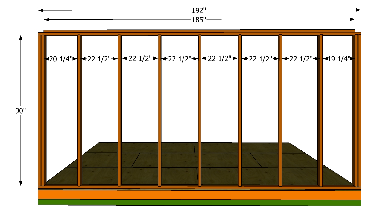 Large Shed Plans | Free Outdoor Plans - DIY Shed, Wooden 