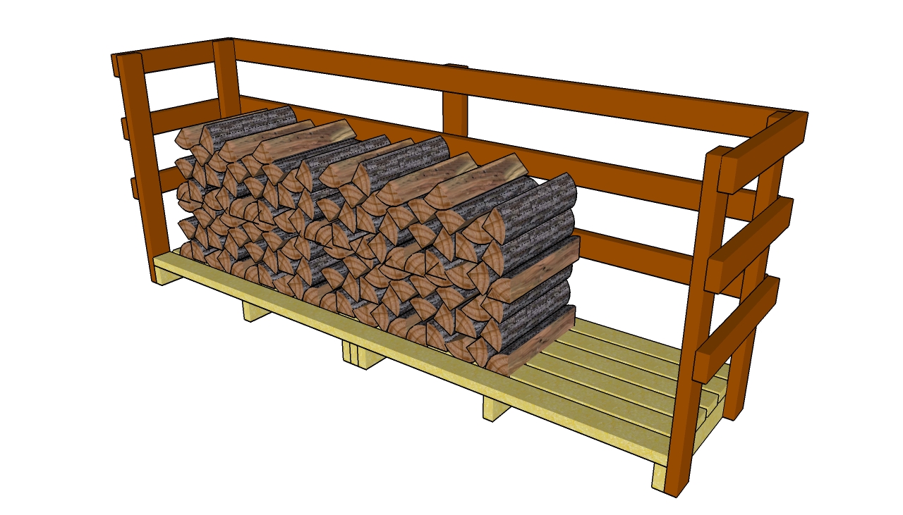 DIY Firewood Shed Plans