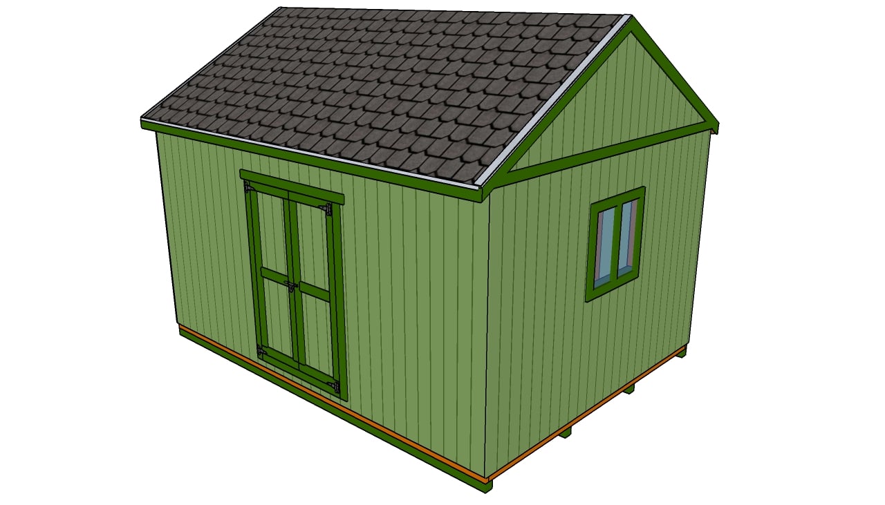 Double shed door plans