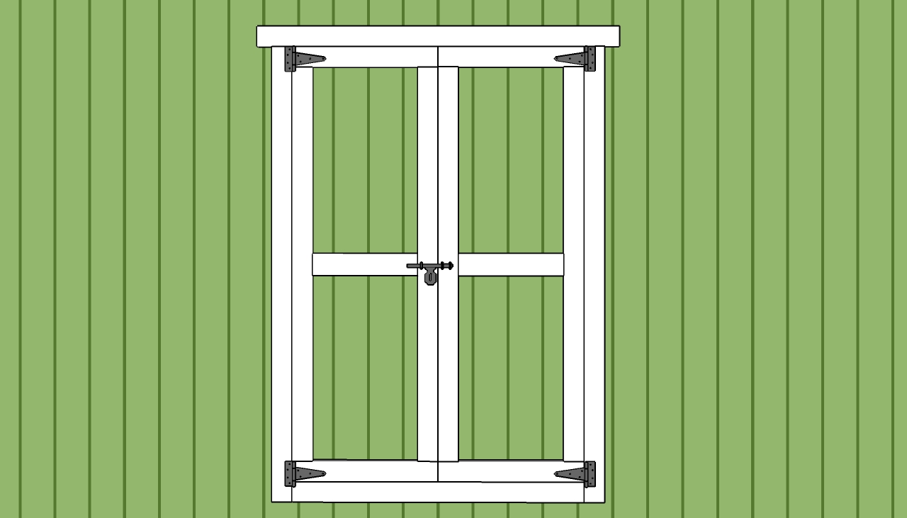 Shed Door Plans Double Shed Door Plans Generator Shed Door Plans